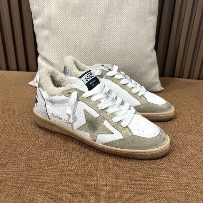 Кросівки Golden Goose на хутрі