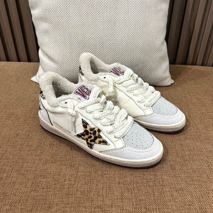 Кросівки Golden Goose на хутрі