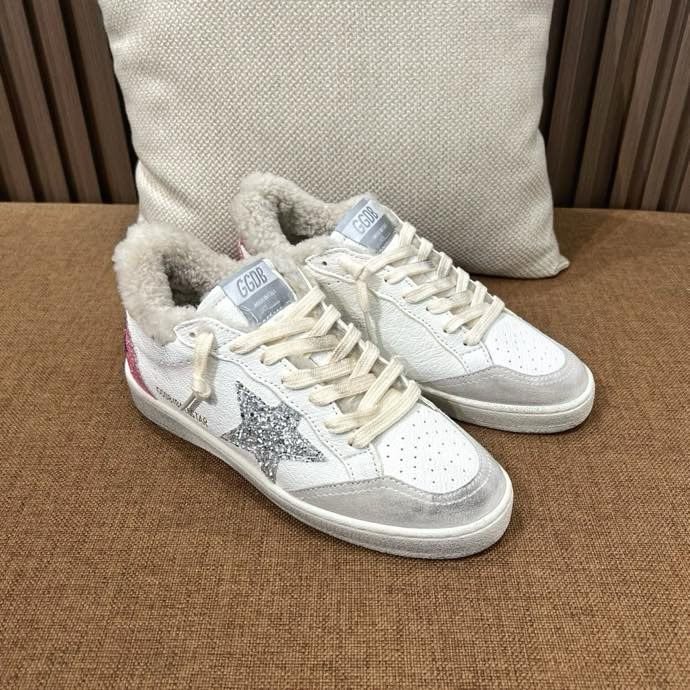 Кросівки Golden Goose на хутрі