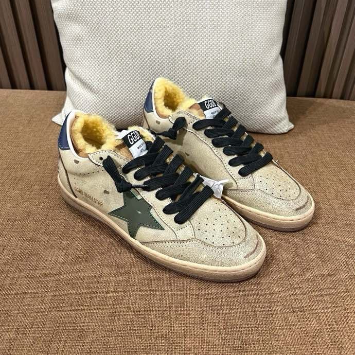 Кросівки Golden Goose на хутрі