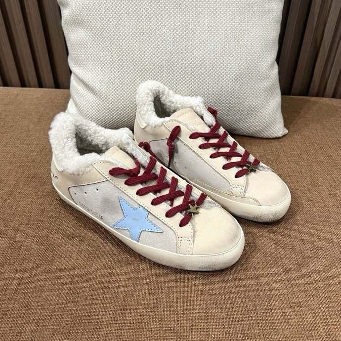 Кросівки Golden Goose на хутрі