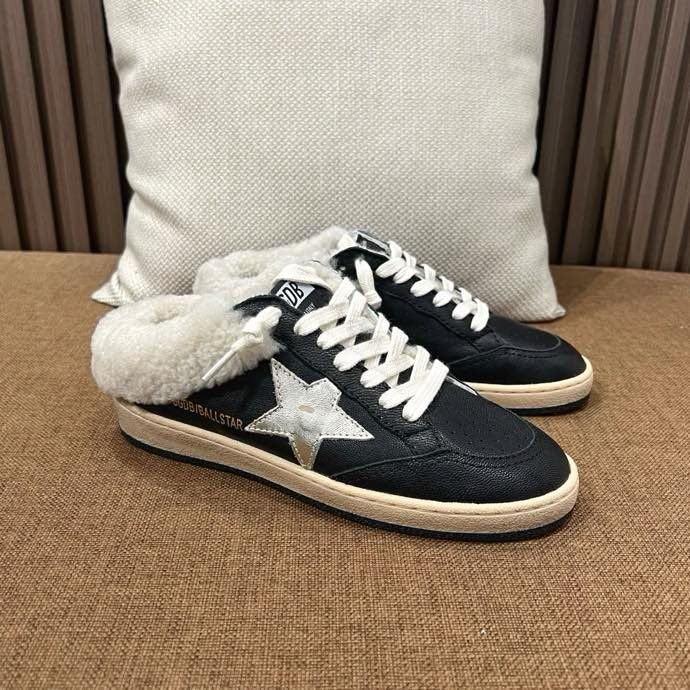 Кросівки Golden Goose на хутрі