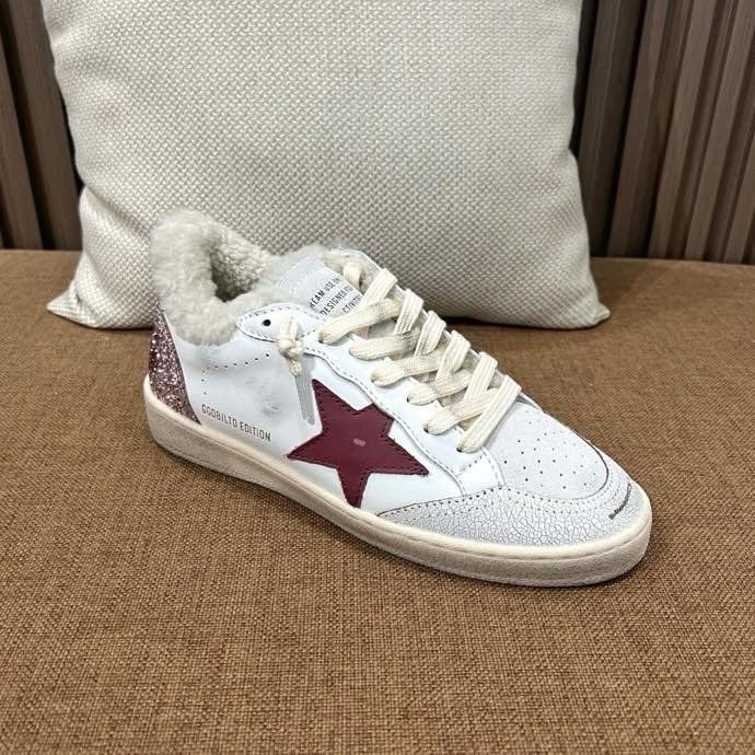 Кросівки Golden Goose на хутрі фото 2