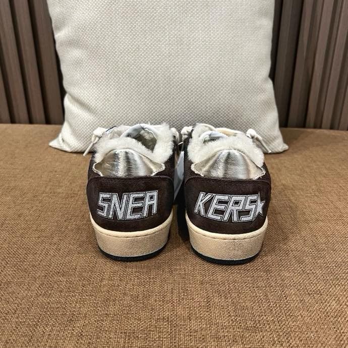 Кросівки Golden Goose на хутрі фото 2