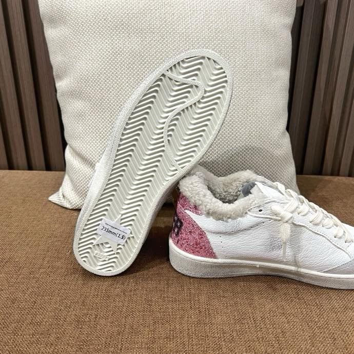 Кросівки Golden Goose на хутрі фото 2