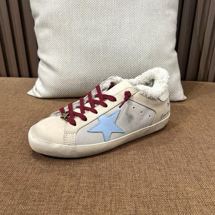 Кросівки Golden Goose на хутрі фото 2