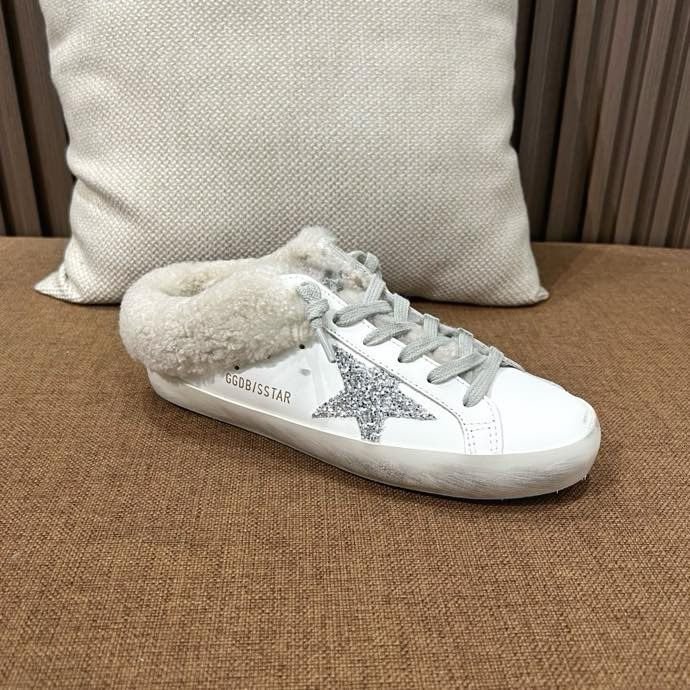Кросівки Golden Goose на хутрі фото 2