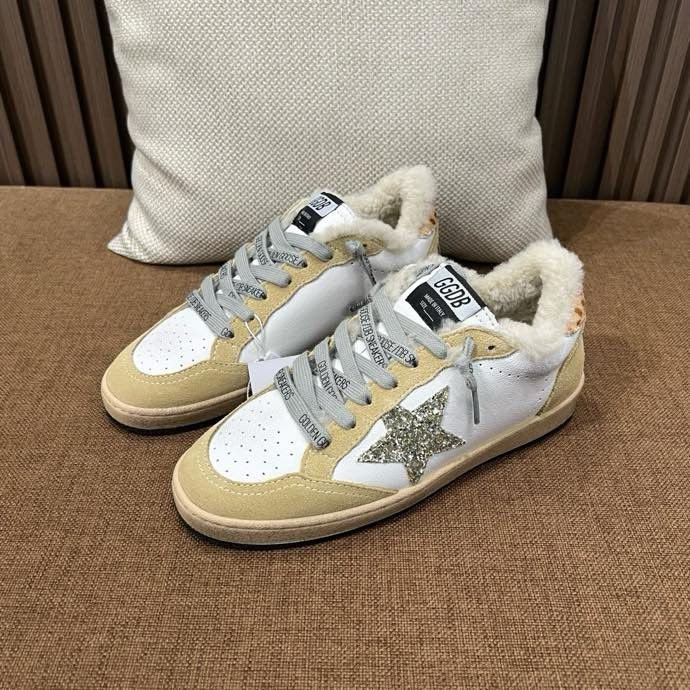 Кросівки Golden Goose на хутрі фото 2