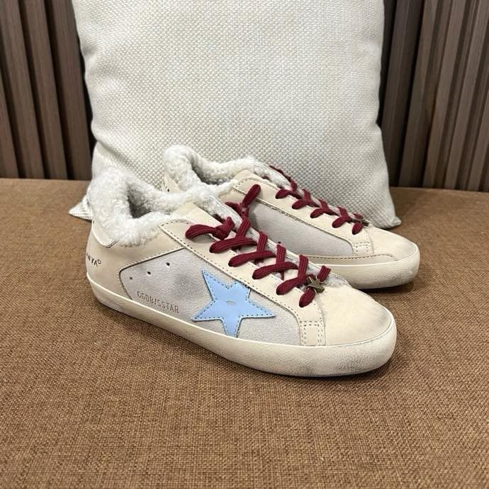 Кросівки Golden Goose на хутрі фото 3