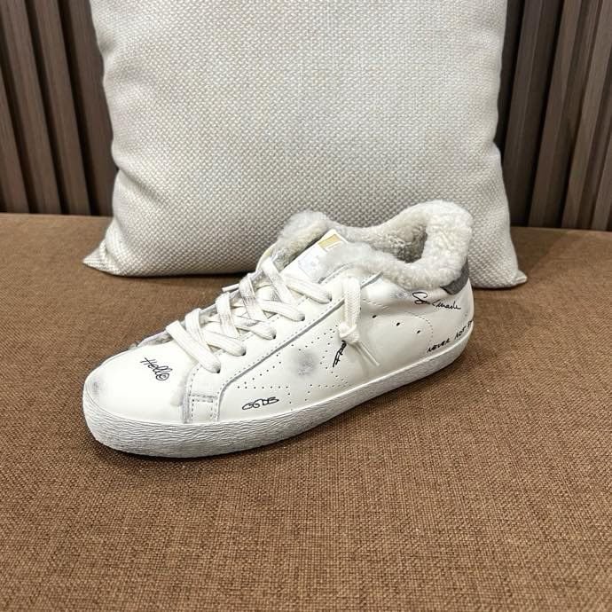 Кросівки Golden Goose на хутрі фото 3