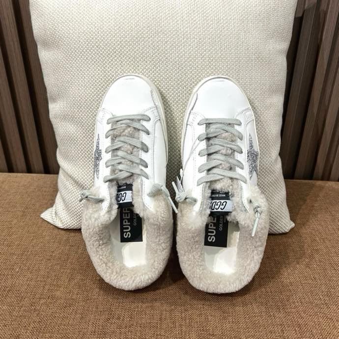 Кросівки Golden Goose на хутрі фото 3