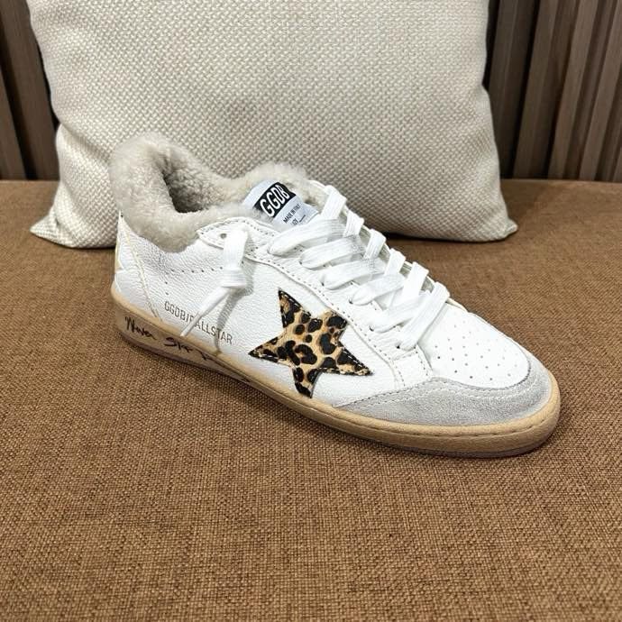 Кросівки Golden Goose на хутрі фото 4