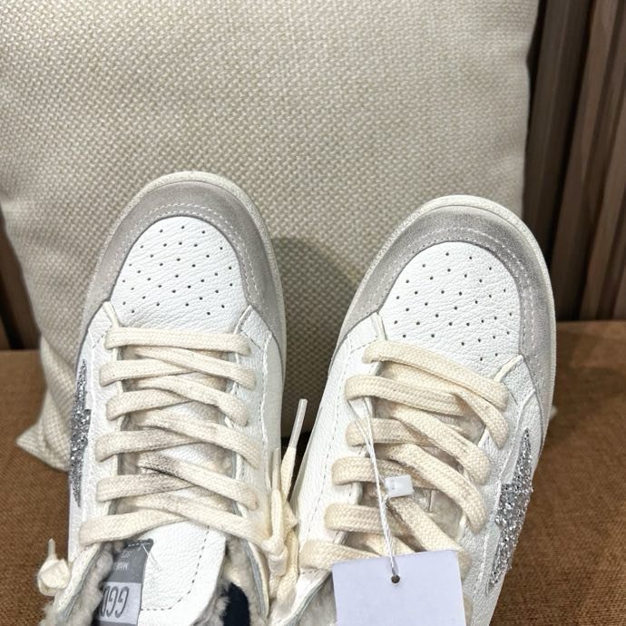 Кросівки Golden Goose на хутрі фото 4