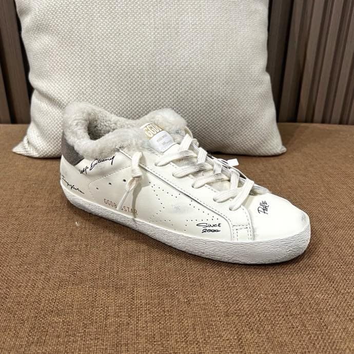 Кросівки Golden Goose на хутрі фото 4