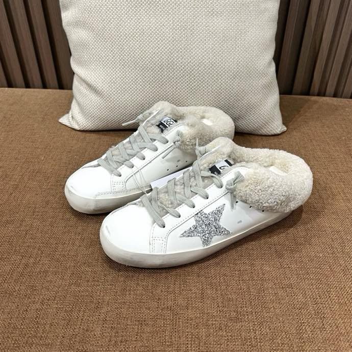 Кросівки Golden Goose на хутрі фото 4