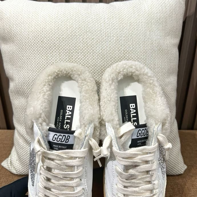 Кросівки Golden Goose на хутрі фото 4