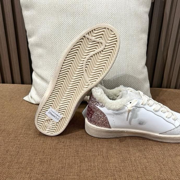 Кросівки Golden Goose на хутрі фото 5