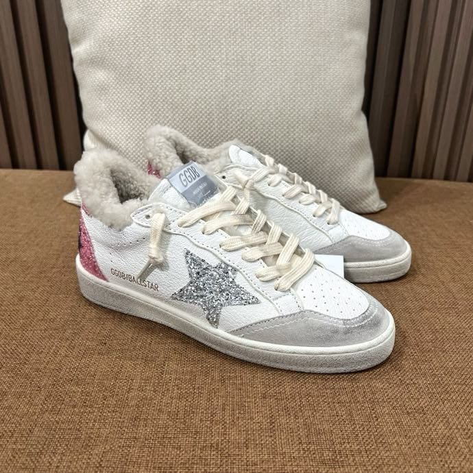 Кросівки Golden Goose на хутрі фото 6