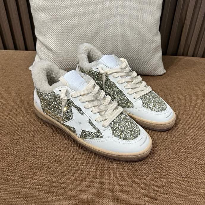 Кросівки Golden Goose на хутрі фото 6