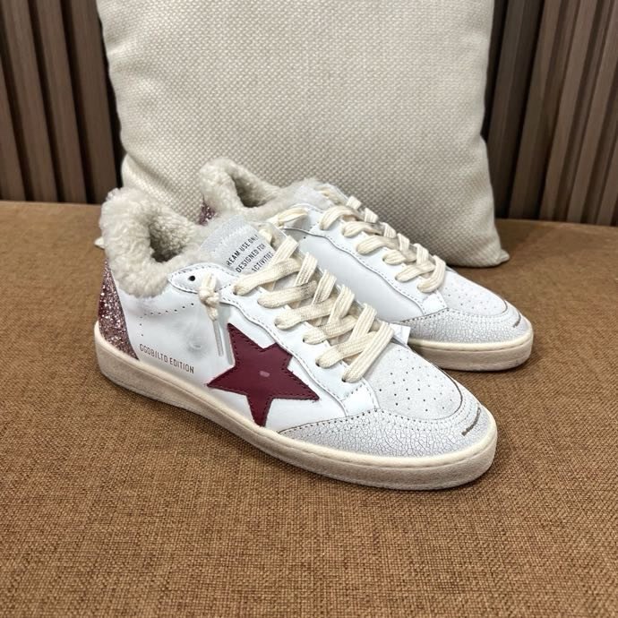 Кросівки Golden Goose на хутрі фото 7