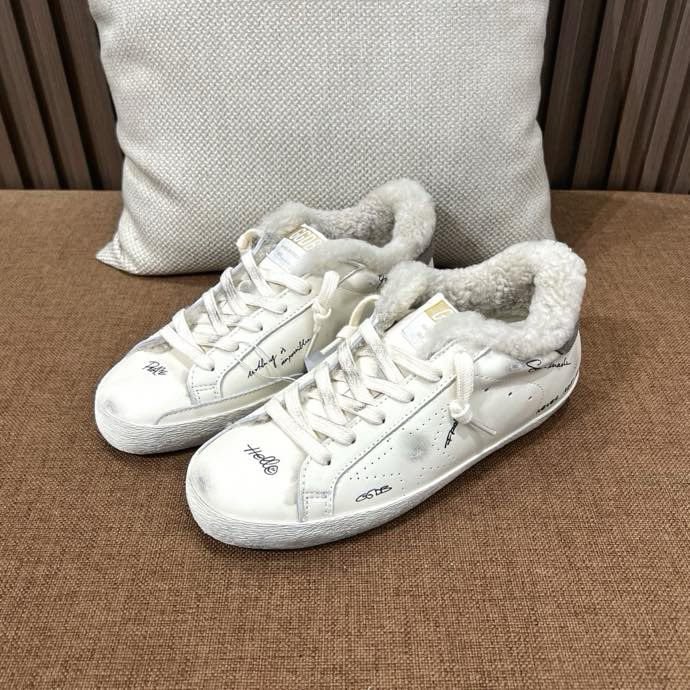 Кросівки Golden Goose на хутрі фото 7