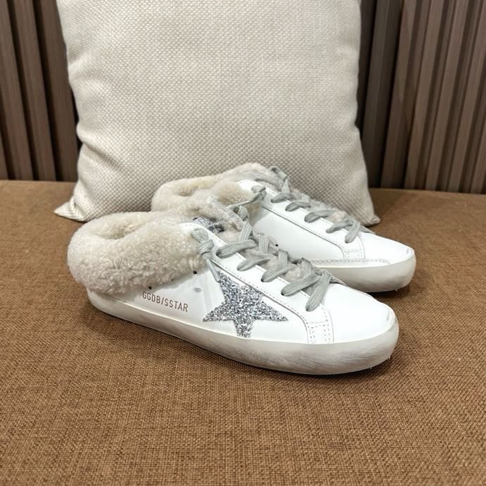 Кросівки Golden Goose на хутрі фото 8