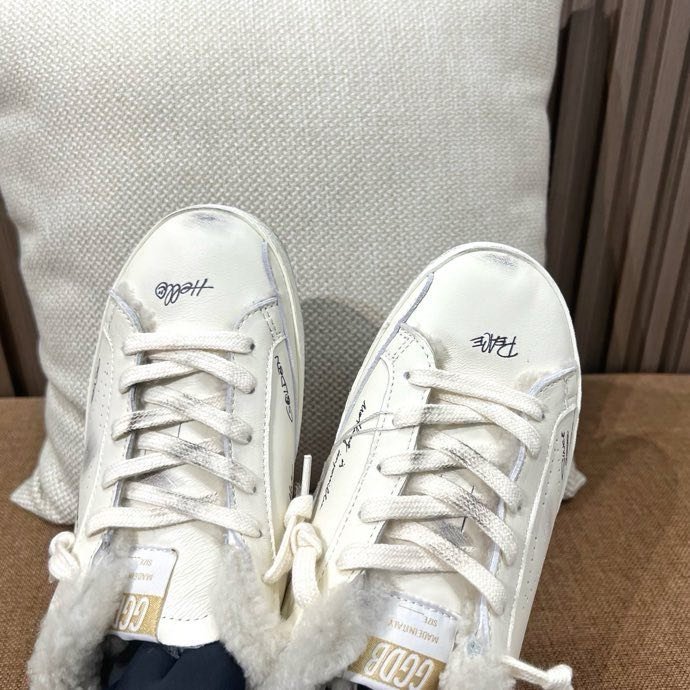 Кросівки Golden Goose на хутрі фото 9