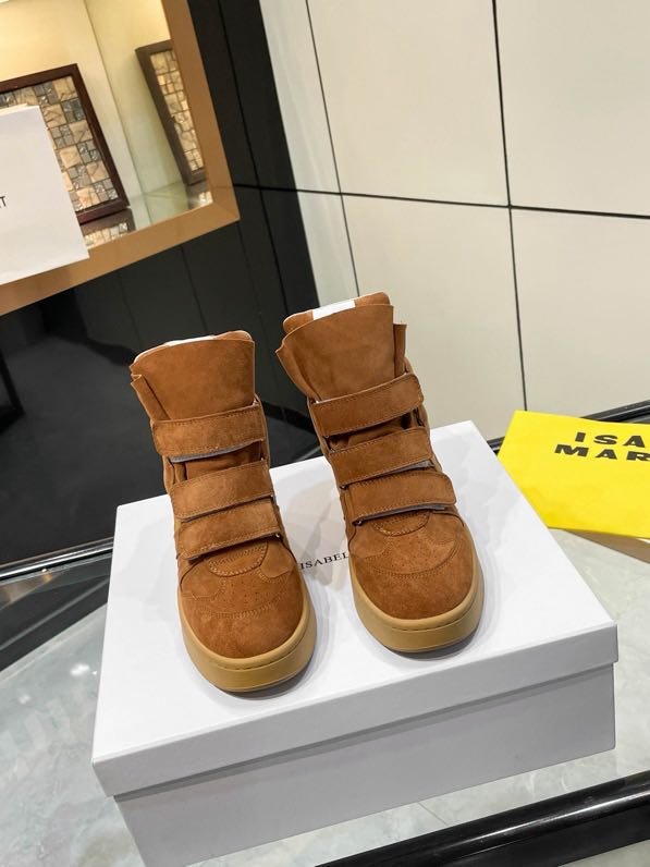 Кроссовки кожаные на танкетке фото 4