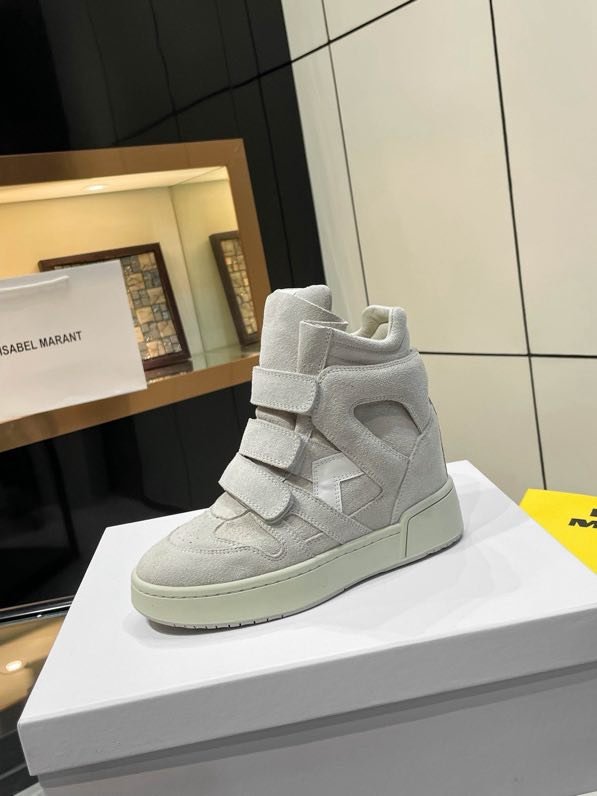 Кроссовки кожаные на танкетке фото 7