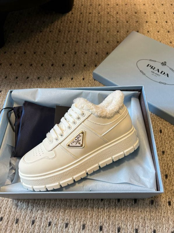 Кроссовки кожаные зимние на меху