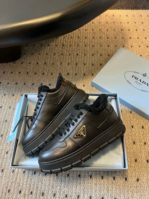 Кроссовки кожаные зимние на меху фото 5