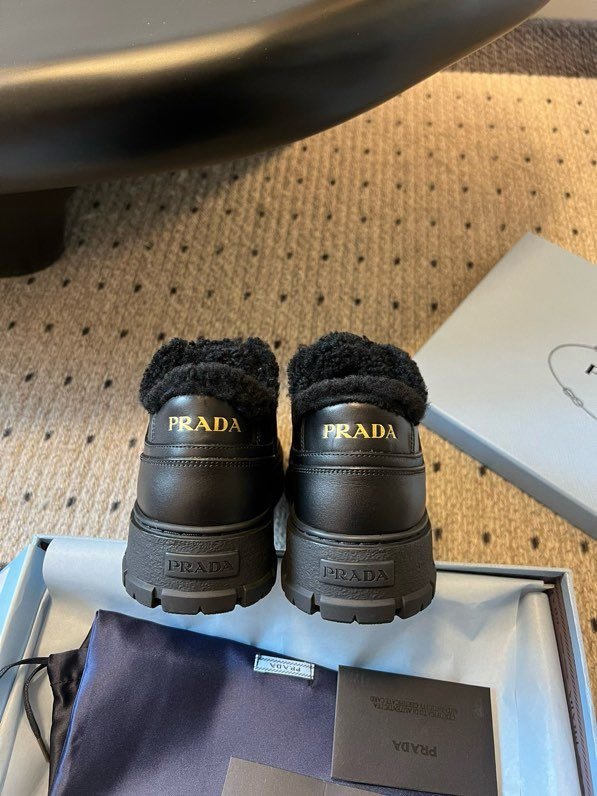 Кроссовки кожаные зимние на меху фото 8