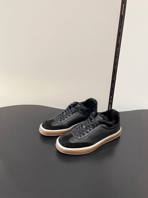 Кроссовки Loro Piana Tennis Walk на меху фото 3