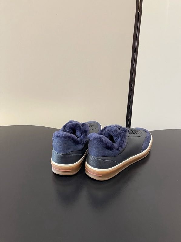 Кроссовки Loro Piana Tennis Walk на меху фото 3