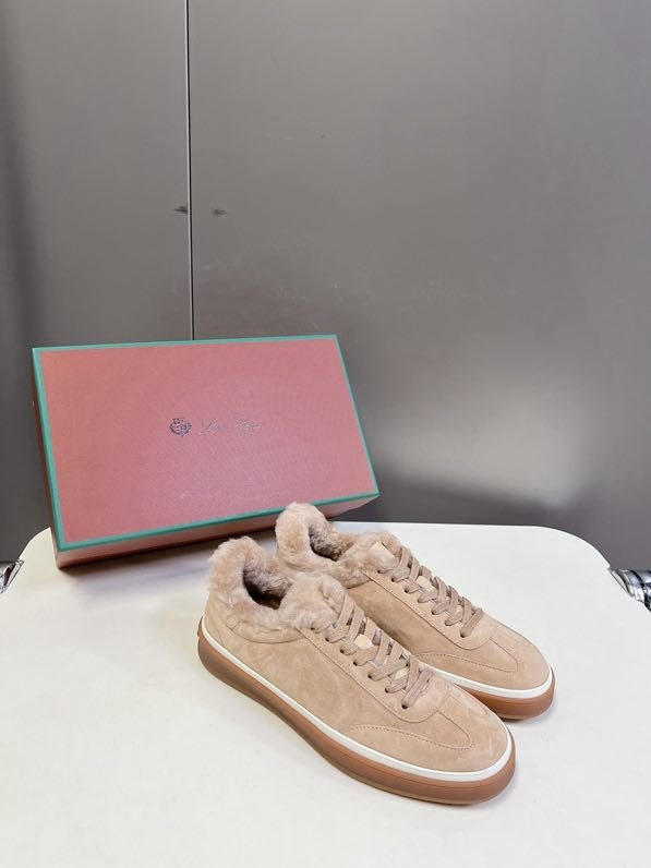 Кроссовки Loro Piana Tennis Walk на меху фото 5