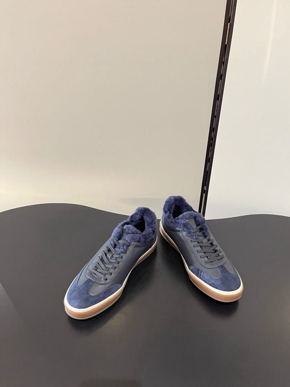 Кроссовки Loro Piana Tennis Walk на меху фото 5