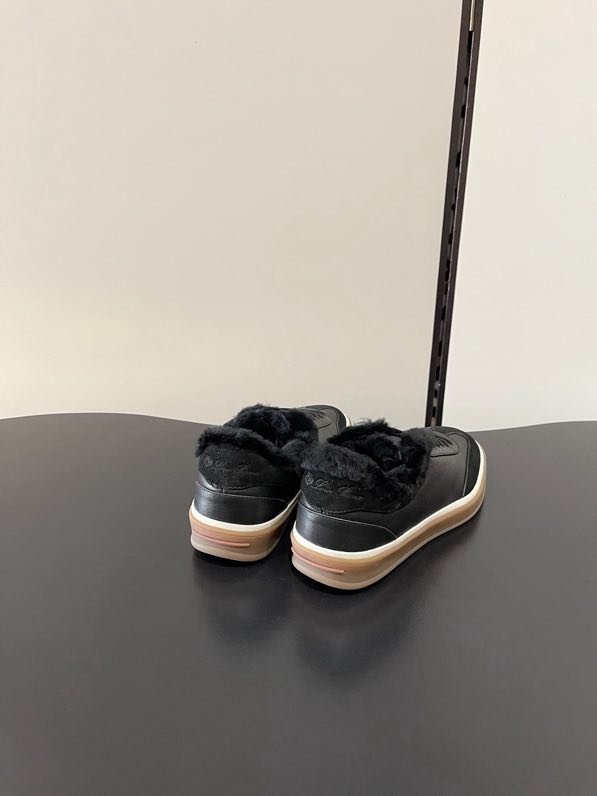 Кроссовки Loro Piana Tennis Walk на меху фото 6