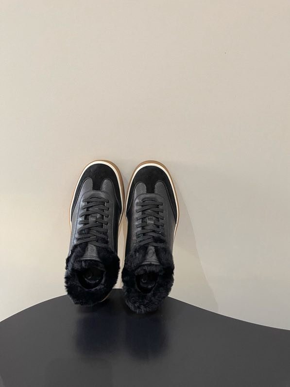 Кроссовки Loro Piana Tennis Walk на меху фото 7