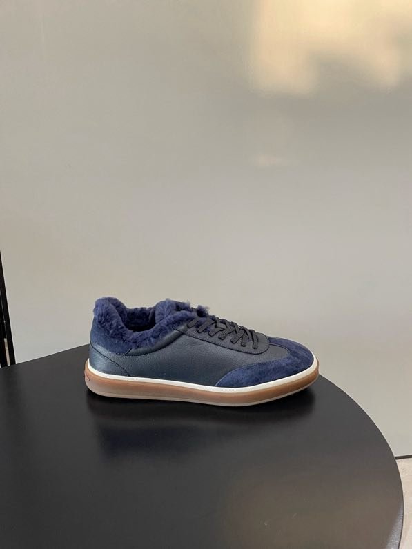 Кроссовки Loro Piana Tennis Walk на меху фото 7