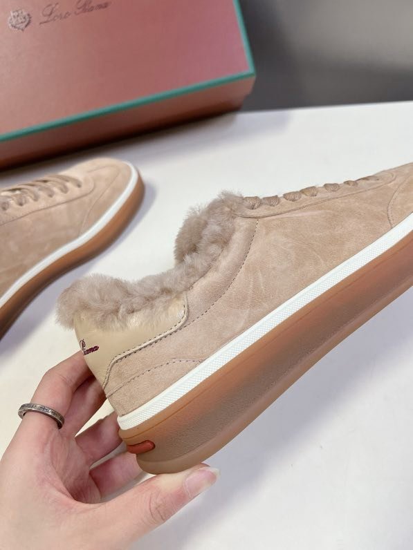 Кроссовки Loro Piana Tennis Walk на меху фото 8