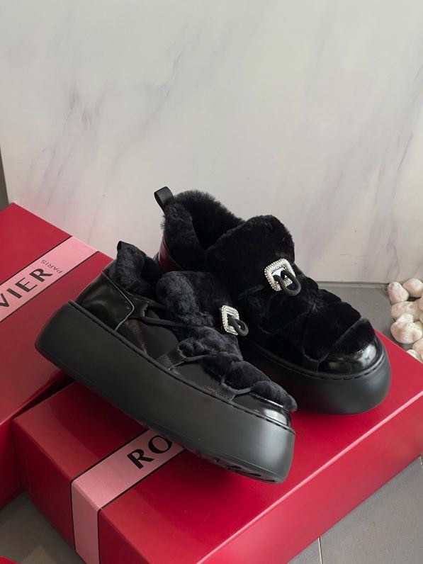 Кроссовки меховые фото 5