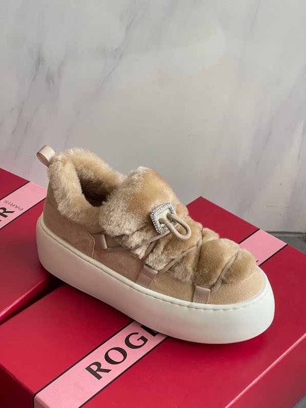 Кроссовки меховые фото 6