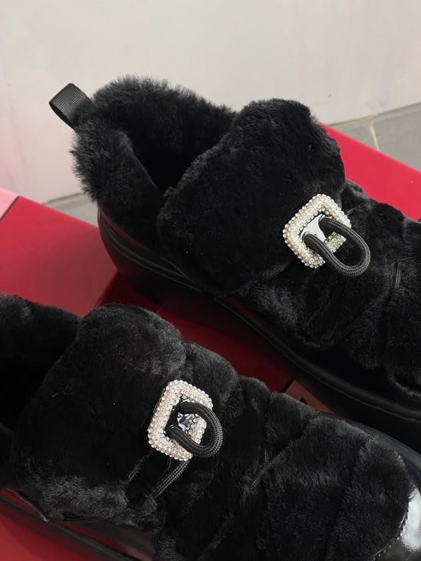 Кроссовки меховые фото 7