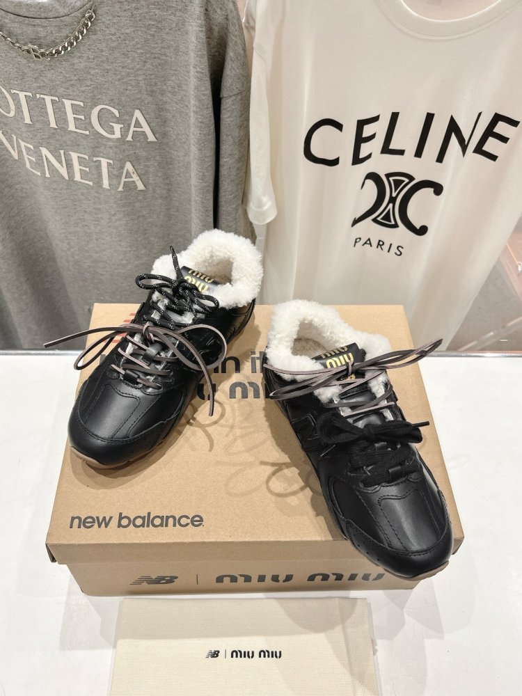 Кроссовки Miu Miu x New Balance на меху фото 2