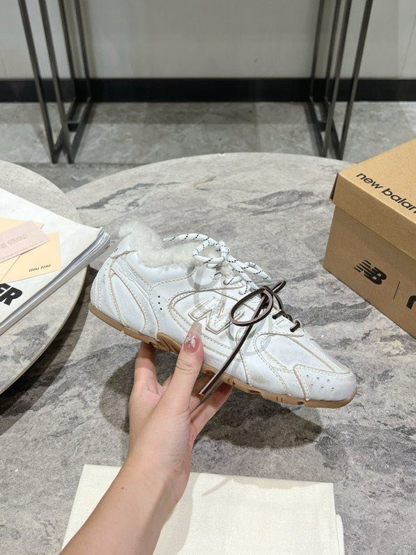 Кроссовки Miu Miu x New Balance на меху фото 4
