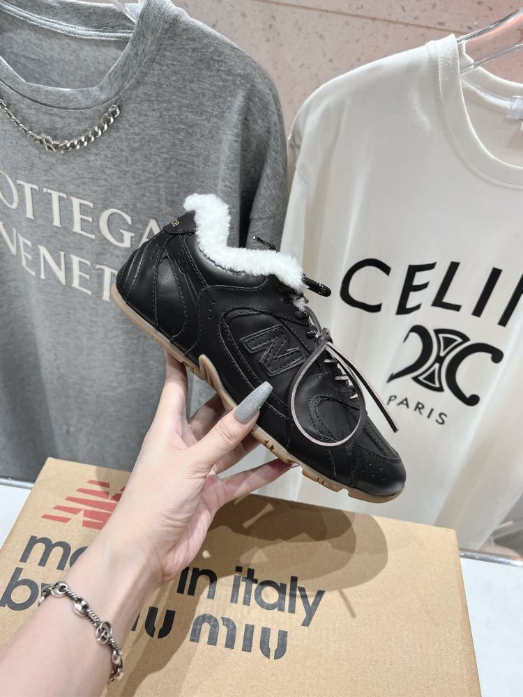 Кроссовки Miu Miu x New Balance на меху фото 4