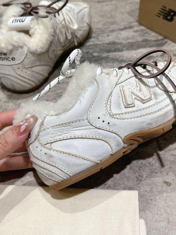 Кроссовки Miu Miu x New Balance на меху фото 5