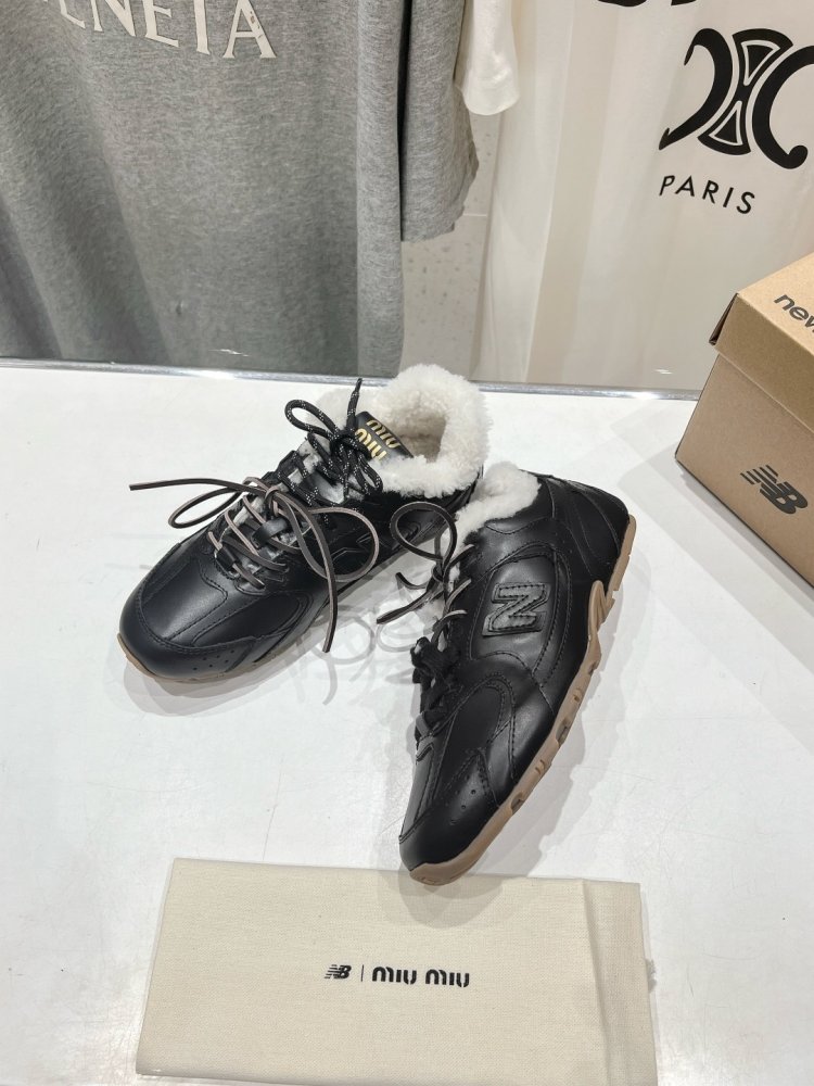 Кроссовки Miu Miu x New Balance на меху фото 5