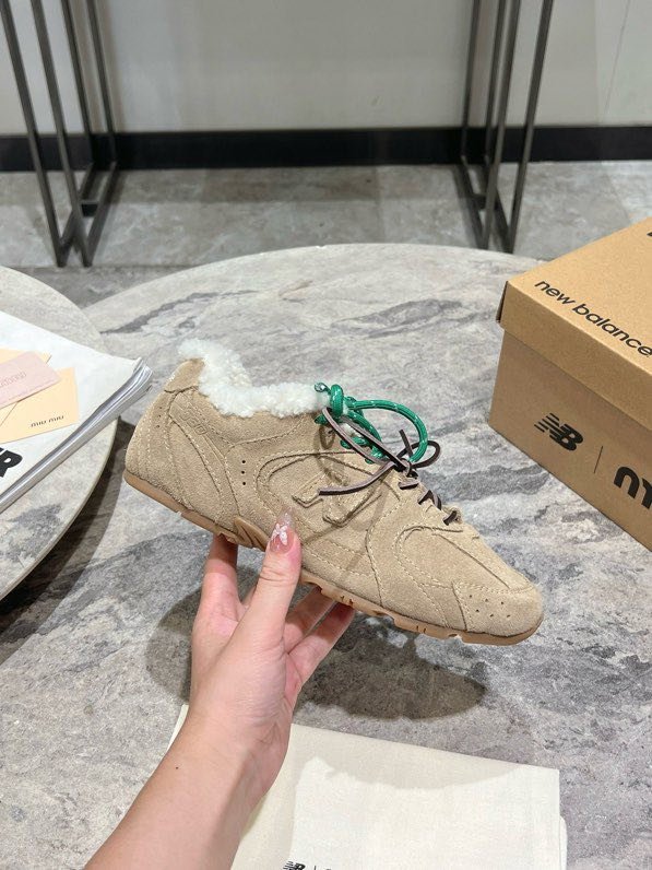 Кроссовки Miu Miu x New Balance на меху фото 6