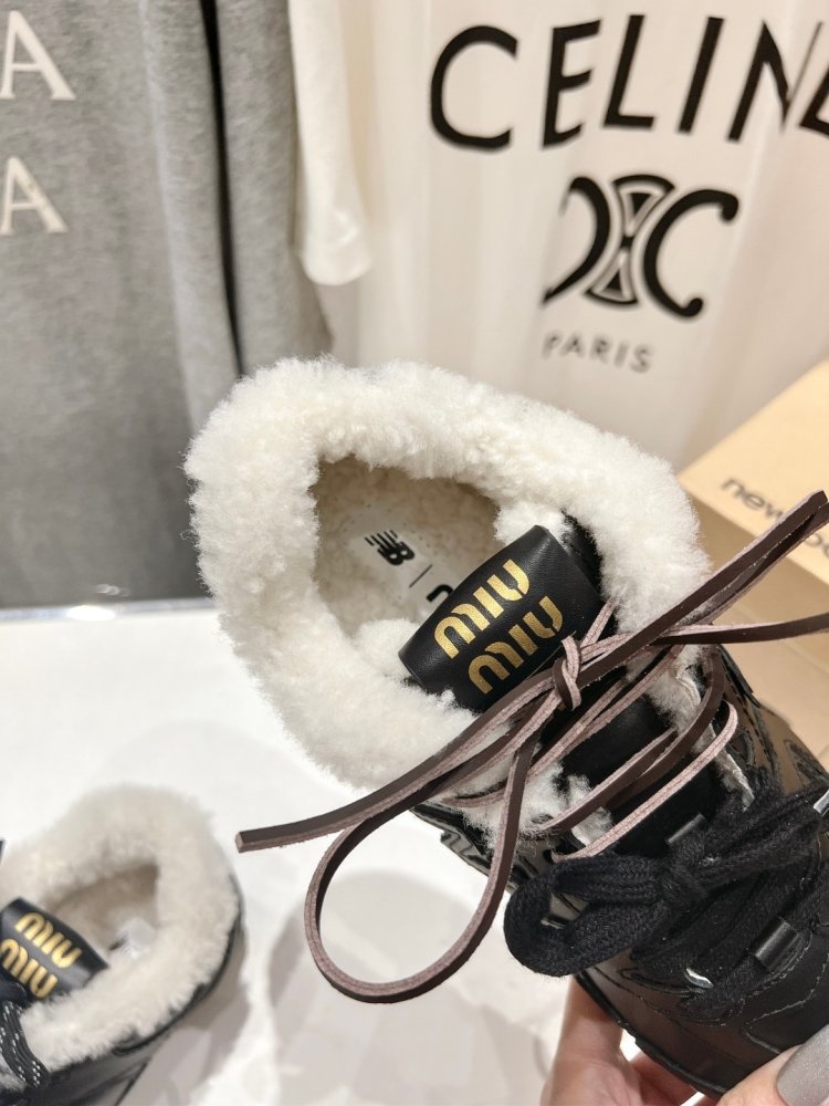 Кроссовки Miu Miu x New Balance на меху фото 6